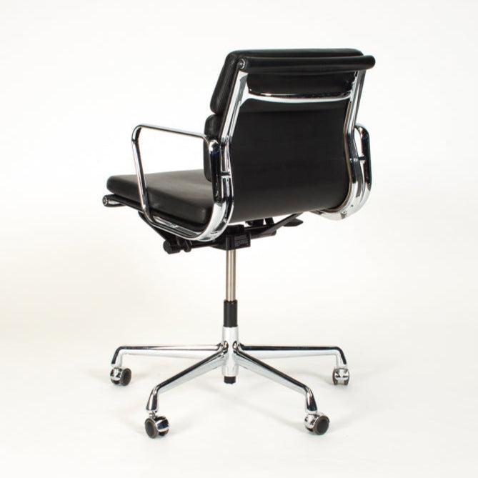Vitra EA 217 beidseitig Leder schwarz