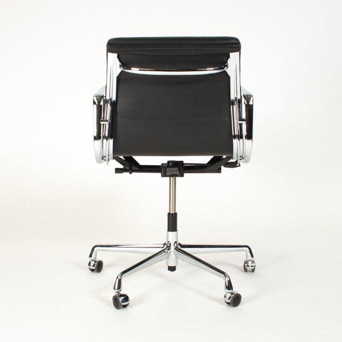 Vitra EA 217 beidseitig Leder schwarz