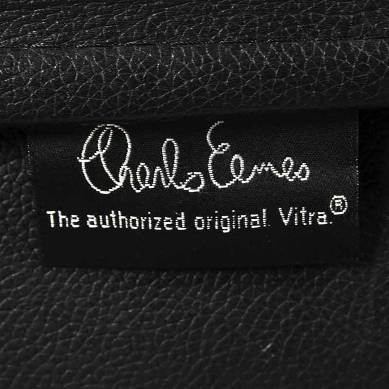 Vitra EA 217 beidseitig Leder schwarz