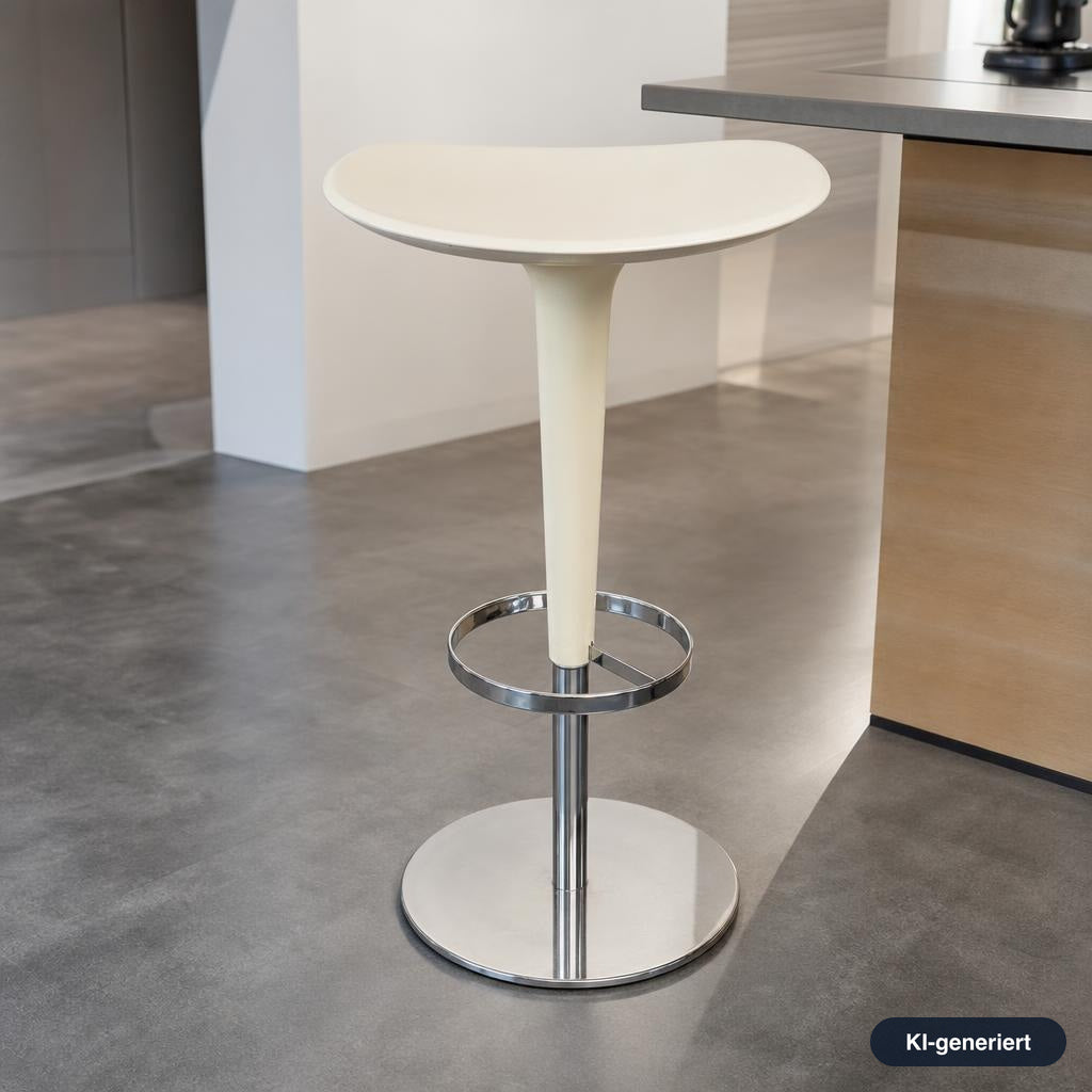 Arper Babar Barhocker weiß/creme