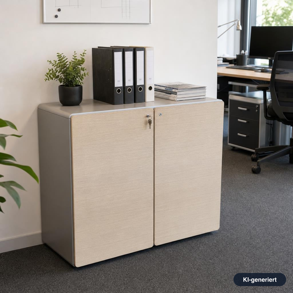 Renz Sideboard "Star" 2OH Eiche gebeizt