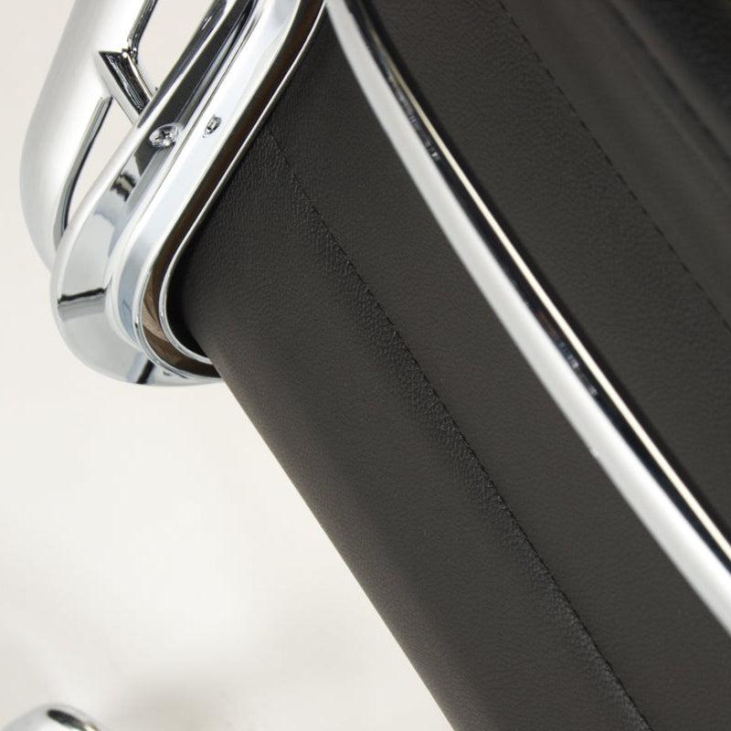 Vitra EA 217 beidseitig Leder schwarz