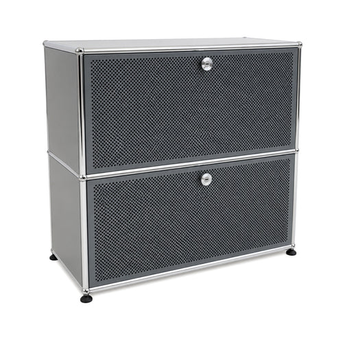 USM Haller Sideboard mittelgrau 1x2