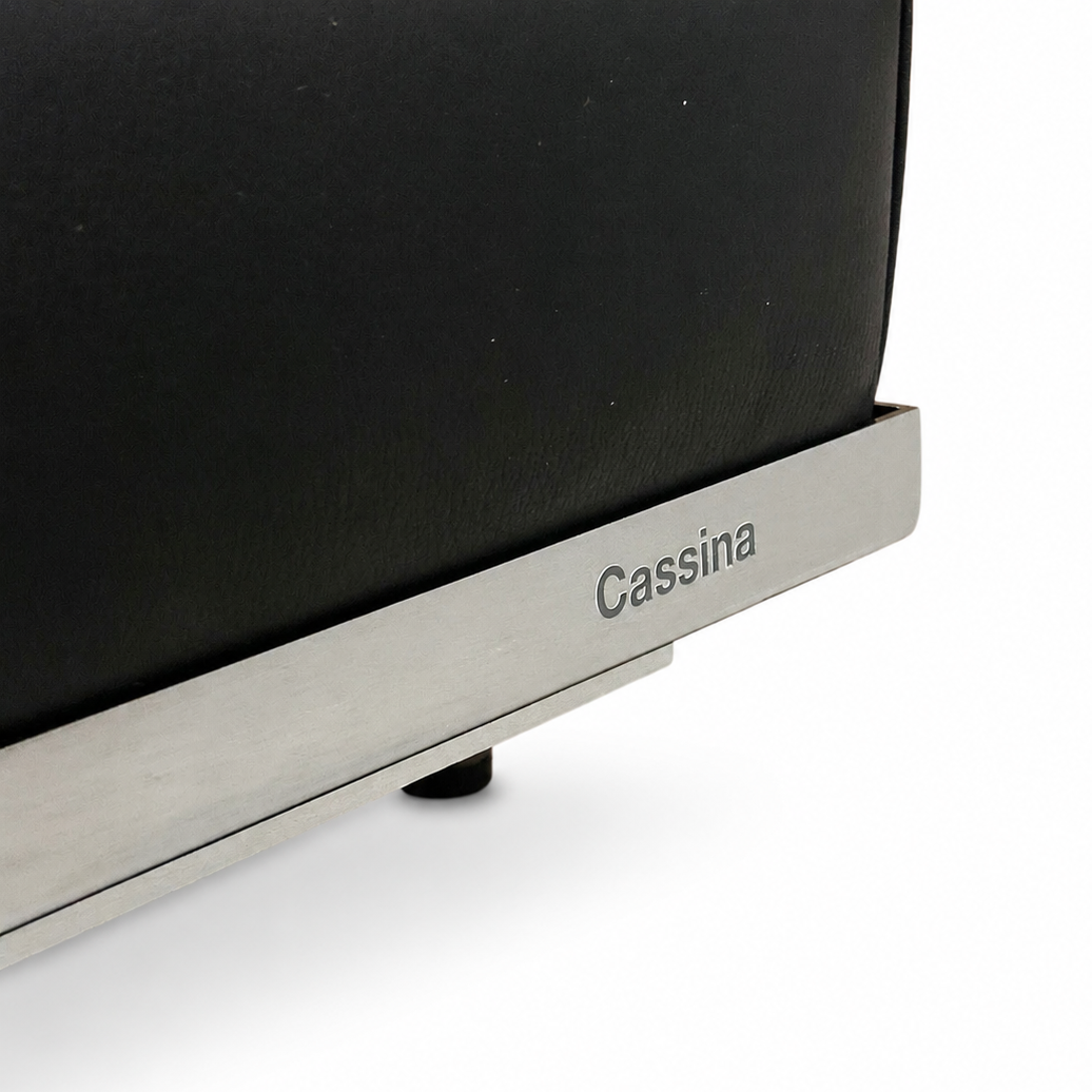 Cassina LC2 3-Sitzer Leder schwarz