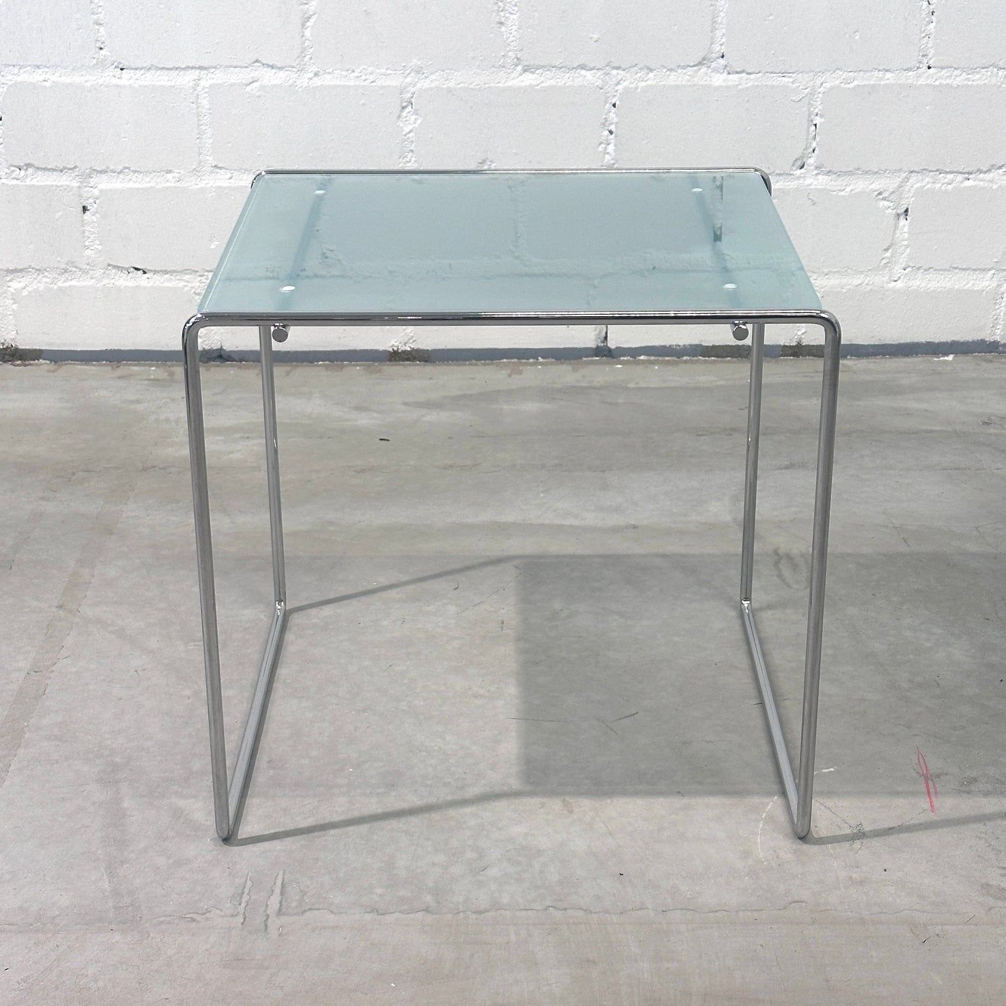 Cassina Marcel T Beistelltisch Glas