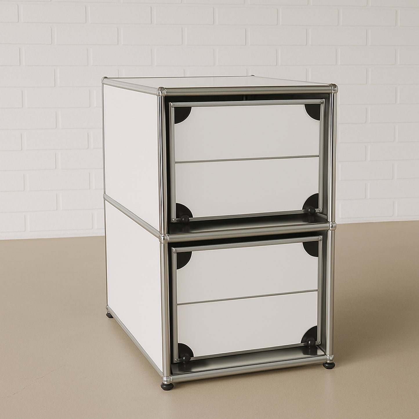USM Haller Sideboard 1x2 mit 2 Hängeregisterauszügen