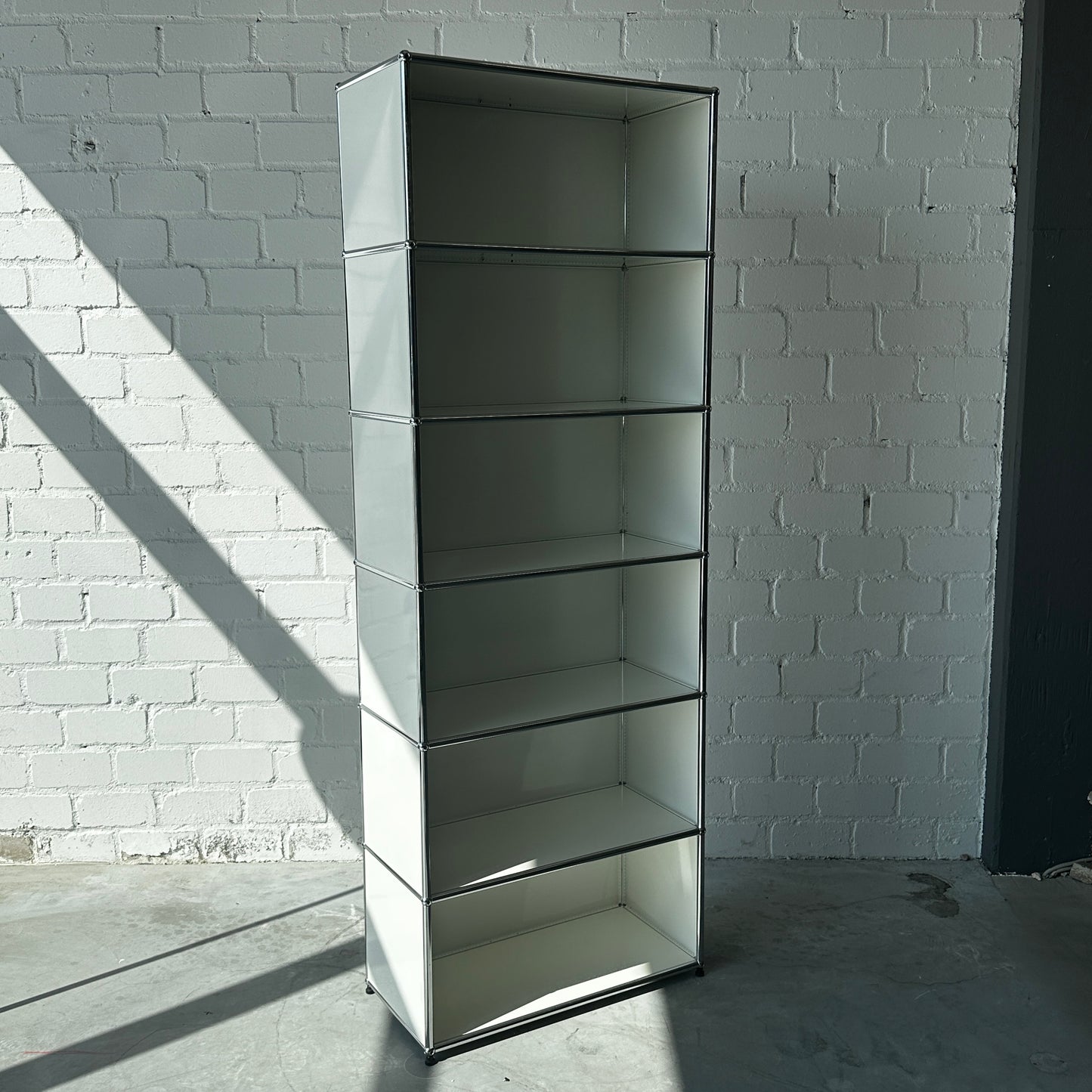 USM Haller 1x6 Highboard weiß offen