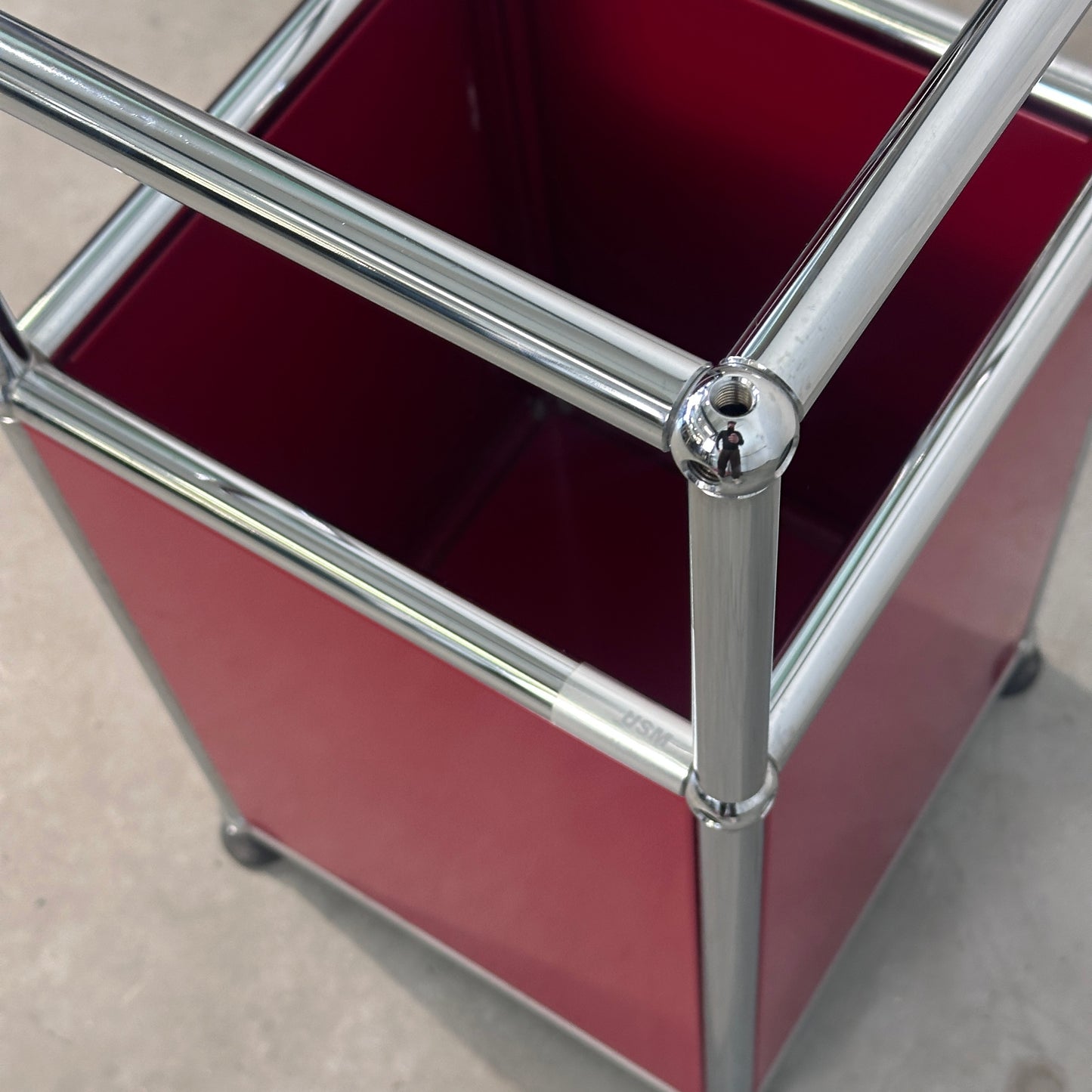 USM Haller 1x2 Schirmständer rot