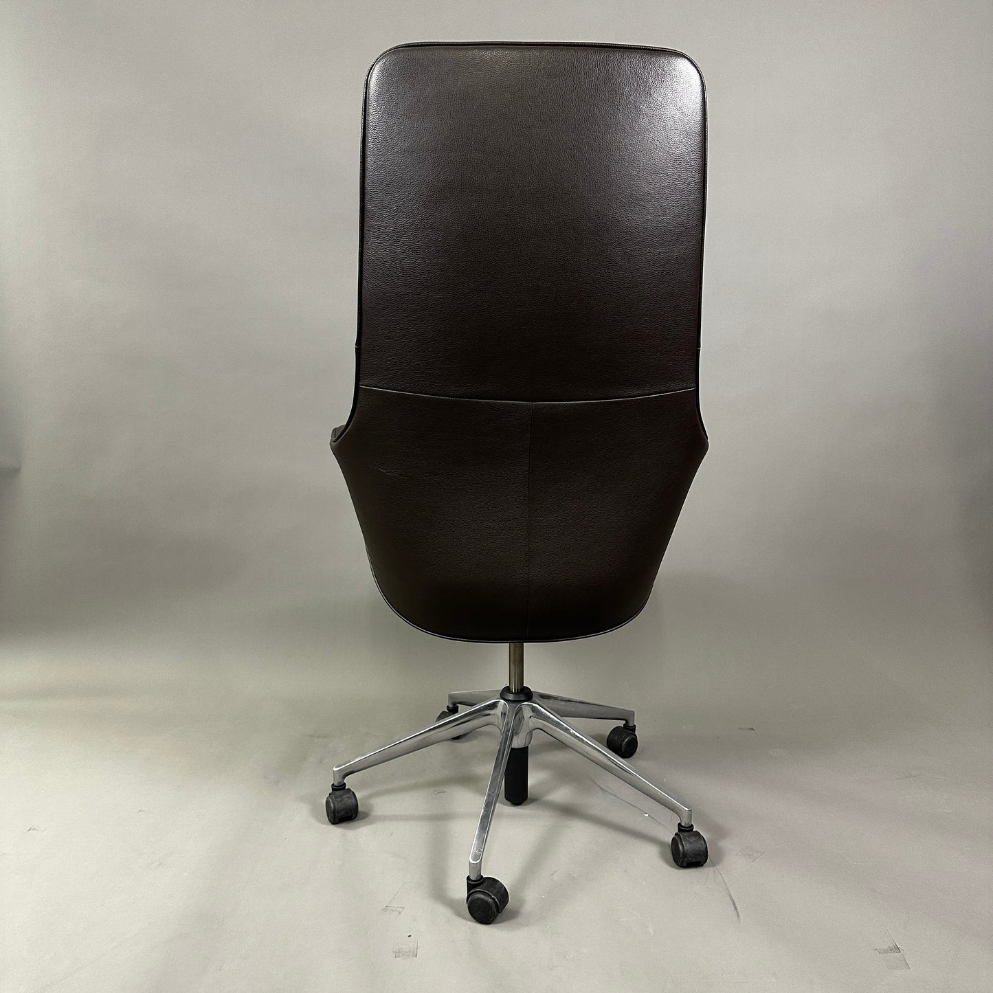 Vitra Grand Executive Highback Leder braun