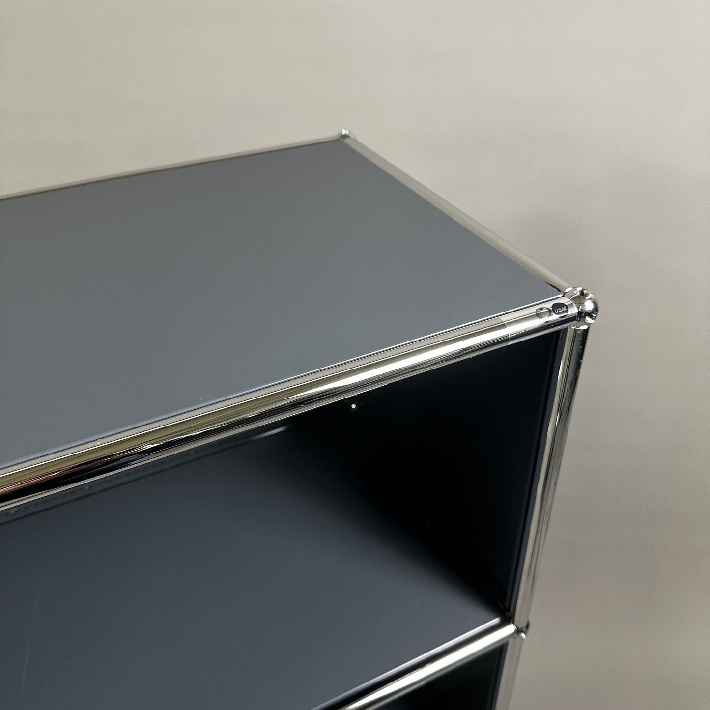 USM Haller Highboard 2x3 offen anthrazit