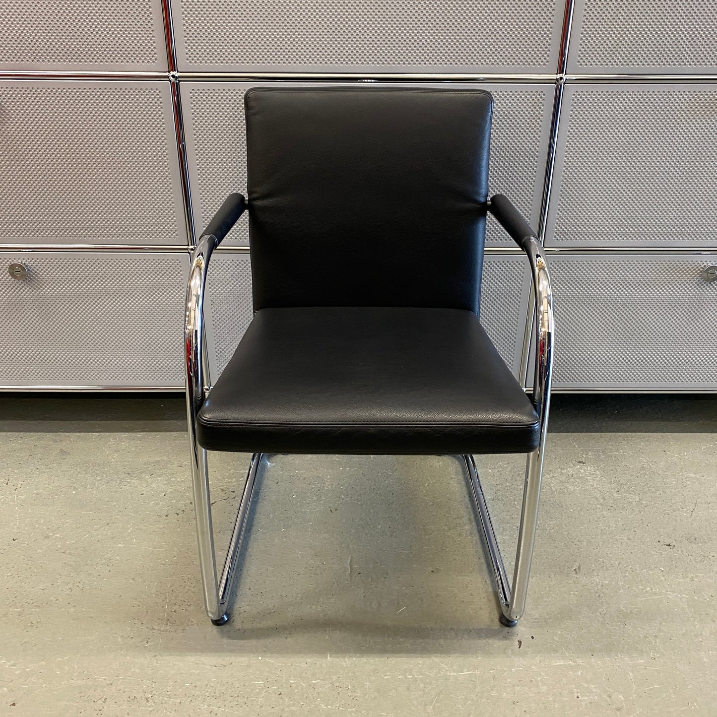 Vitra Visasoft Leder schwarz