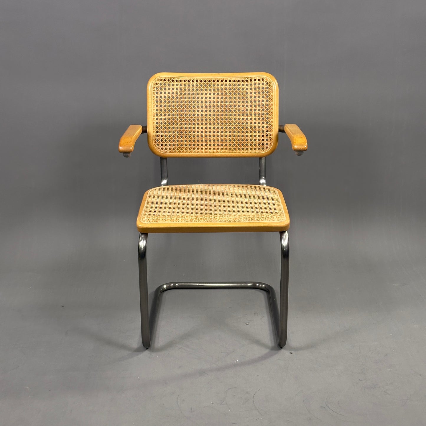 Thonet Freischwinger S64 Korbgeflecht natur