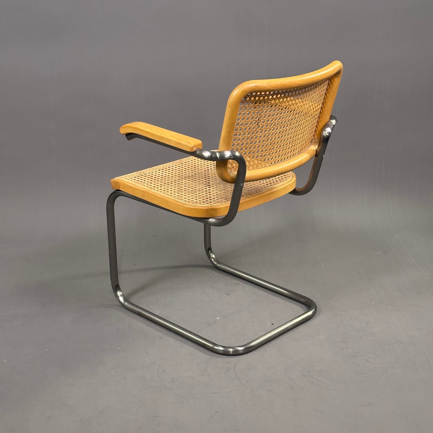 Thonet Freischwinger S64 Korbgeflecht natur