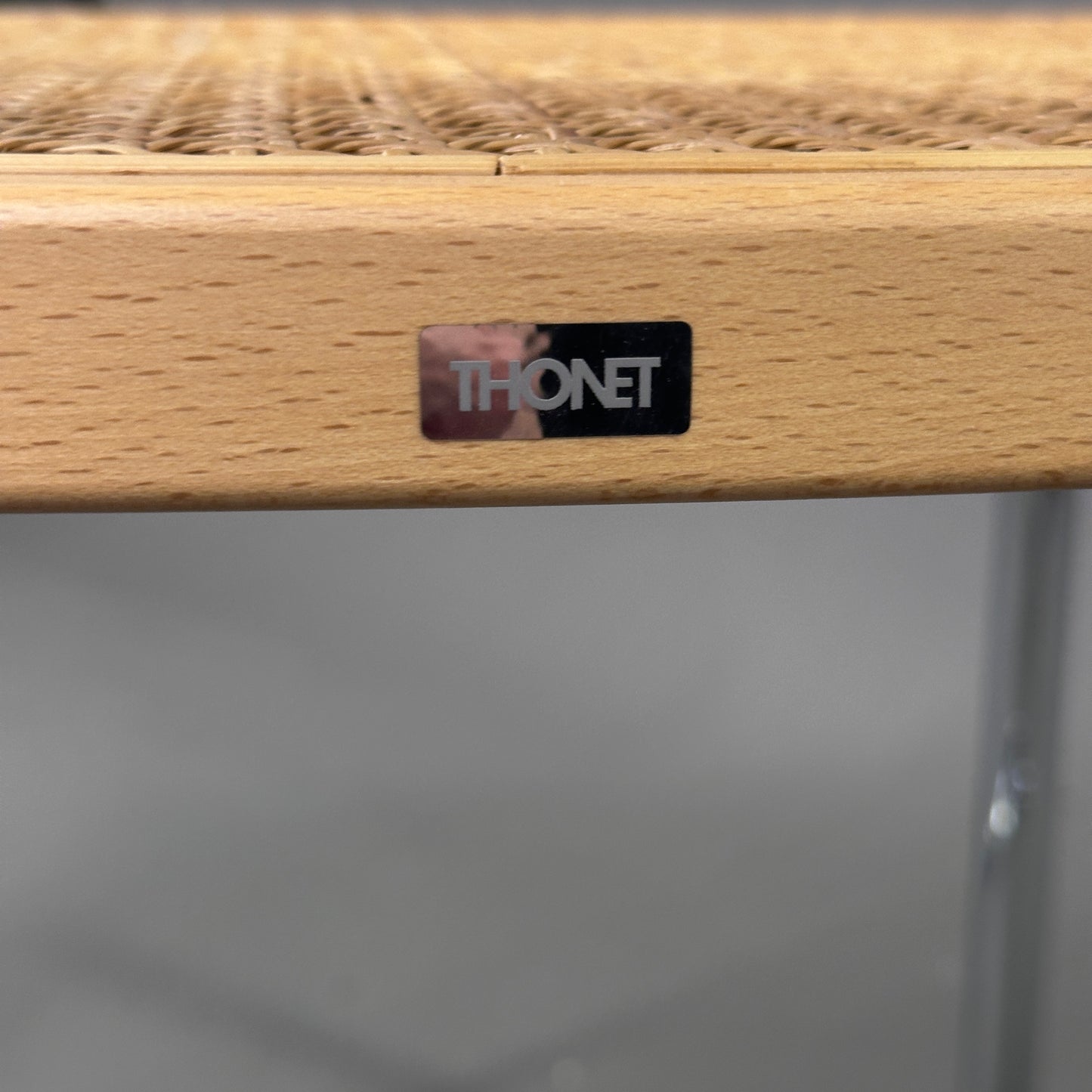 Thonet Freischwinger S32 Korbgeflecht natur