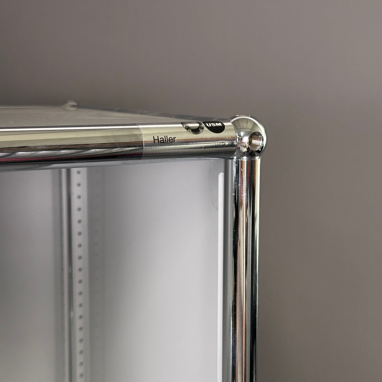USM Haller Highboard 2x5 lichtgrau 4 Klappen