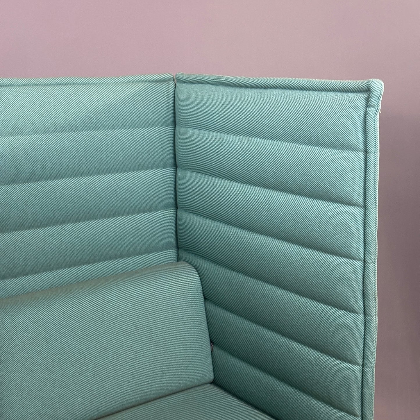Vitra Alcove Highback Work grün / türkis