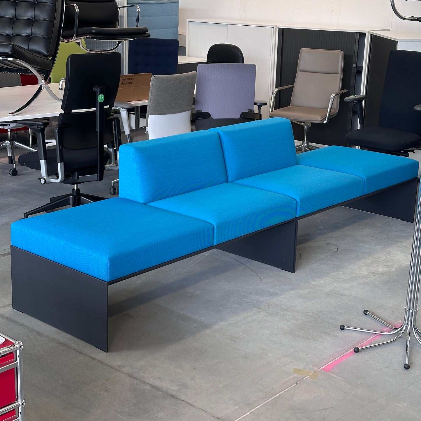 Brunner banc 2-Sitzer blau