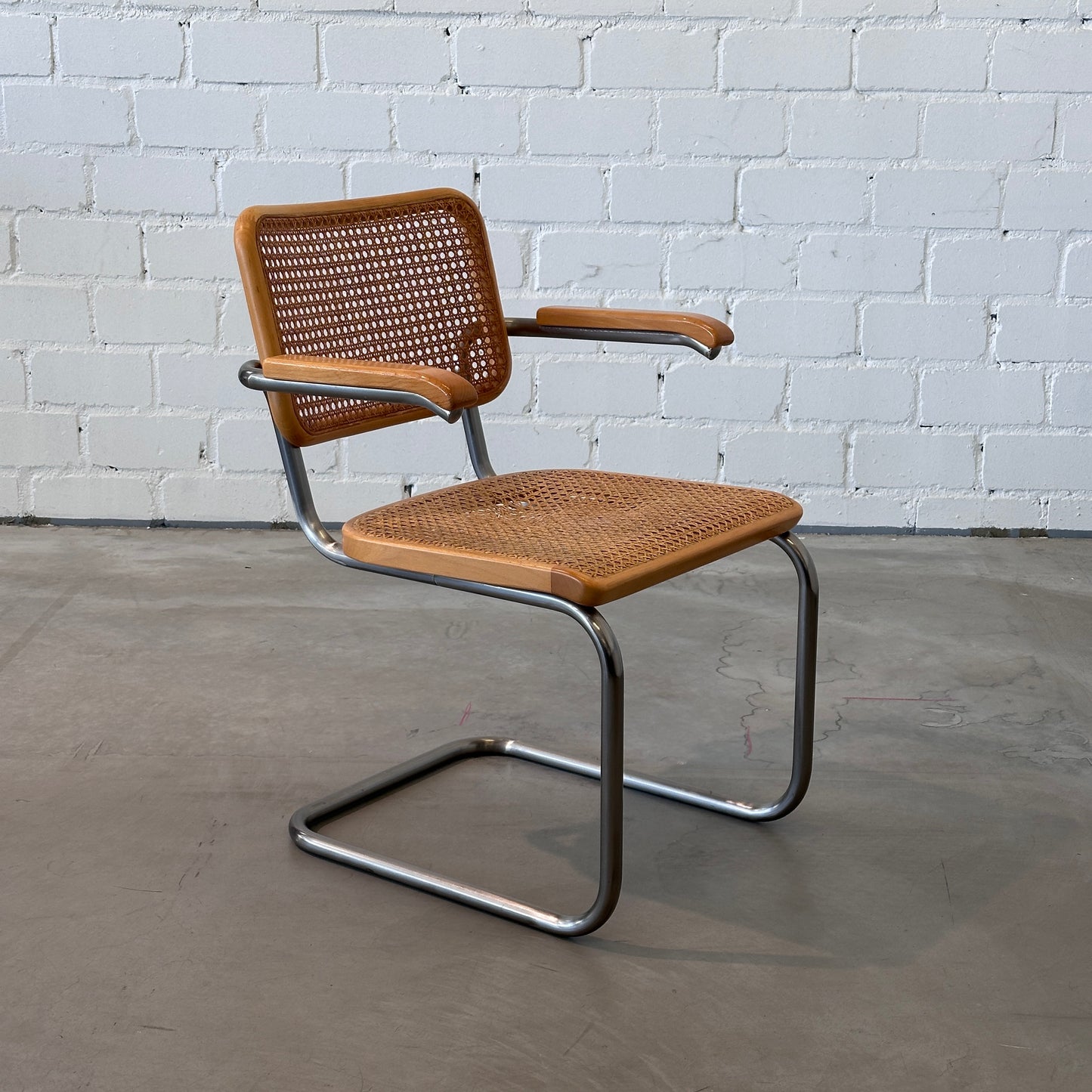 Thonet Freischwinger S64 Korbgeflecht natur (B-Ware)