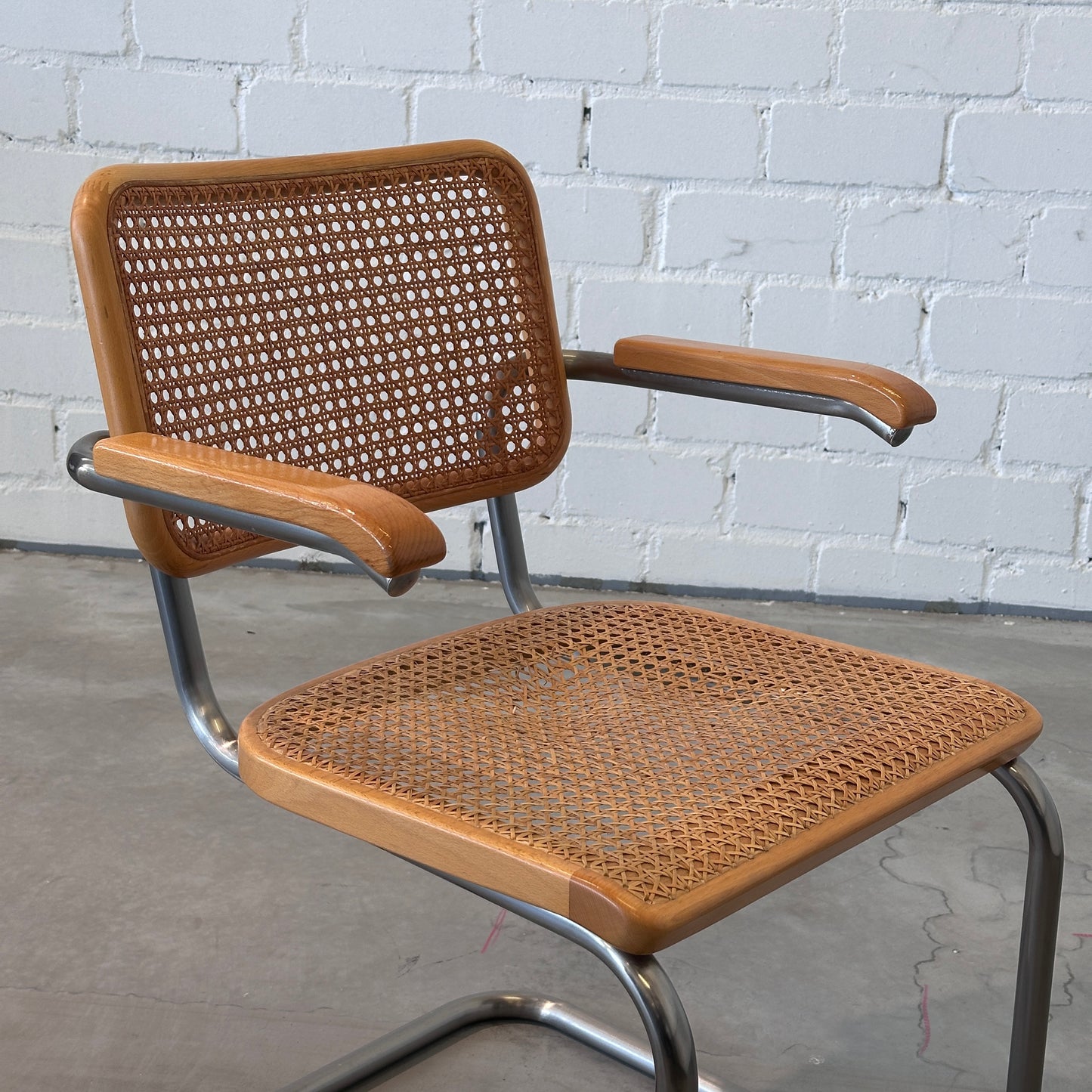 Thonet Freischwinger S64 Korbgeflecht natur (B-Ware)