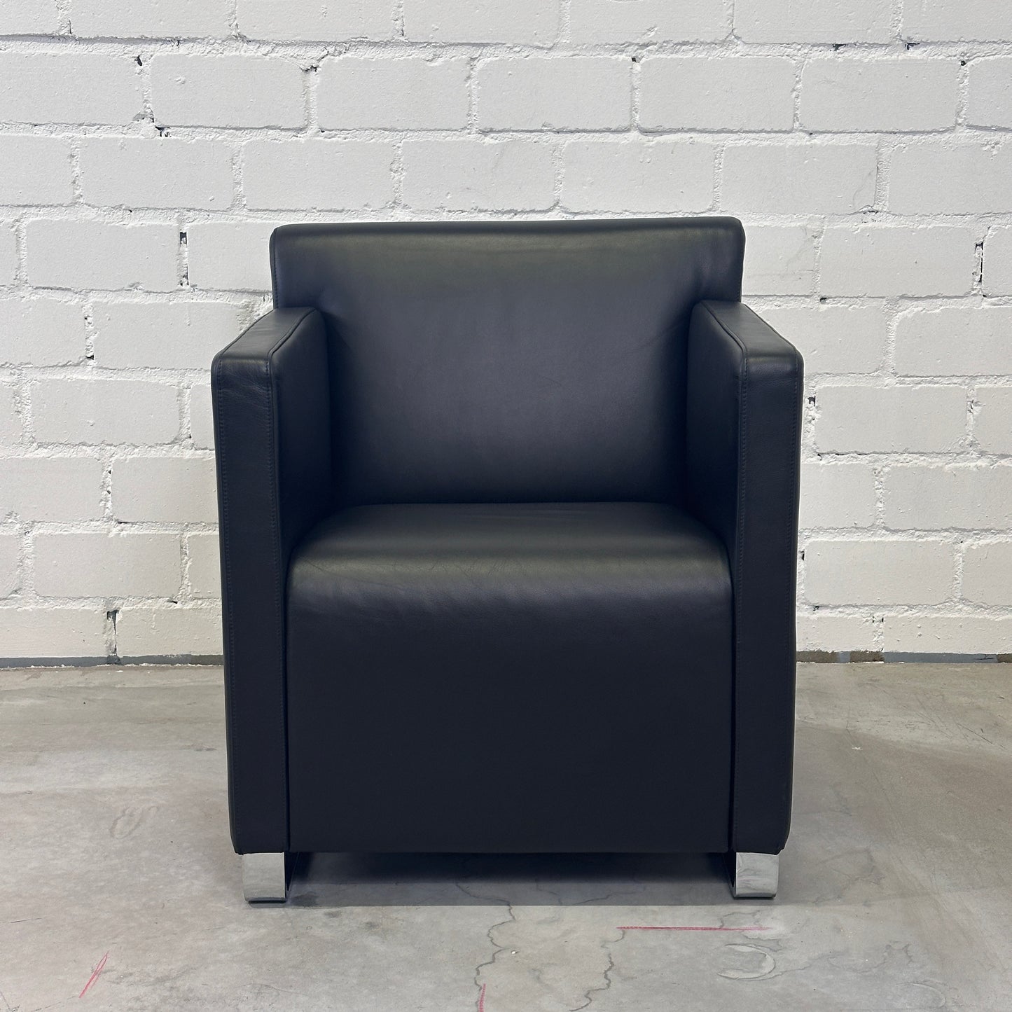 COR Quant Sessel Leder schwarz