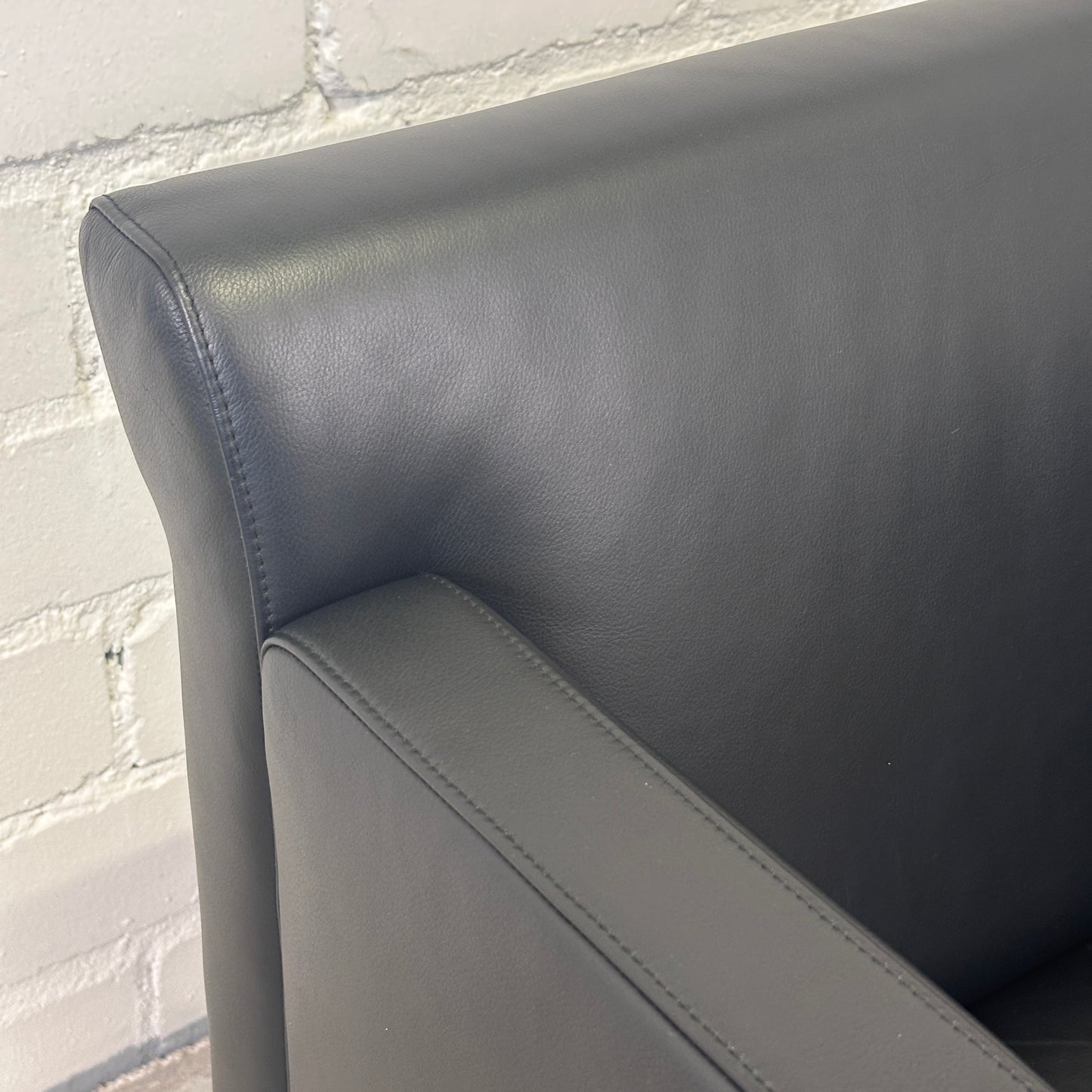 COR Quant Sessel Leder schwarz