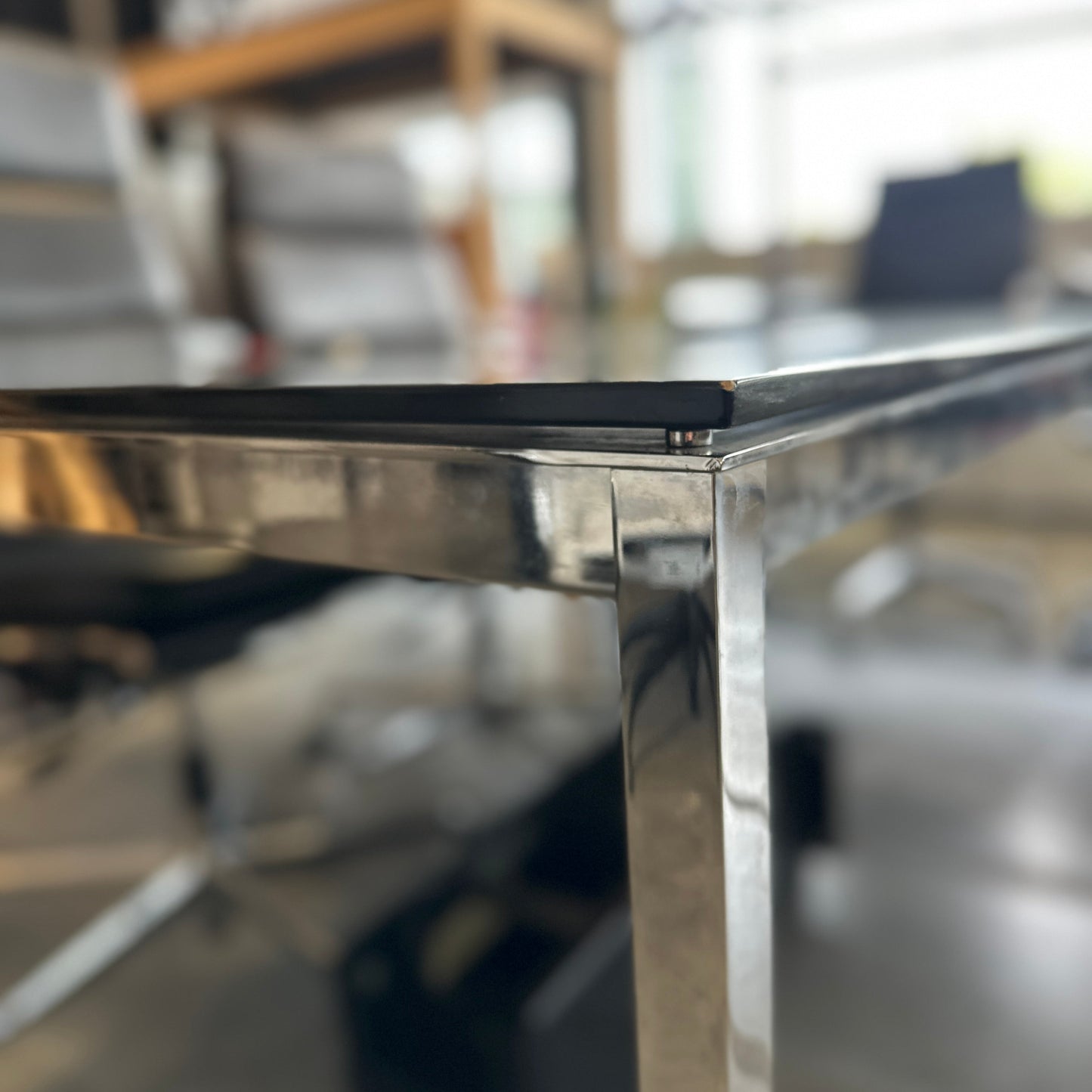 Fantoni Bianconero Executive Schreibtisch 150x75cm
