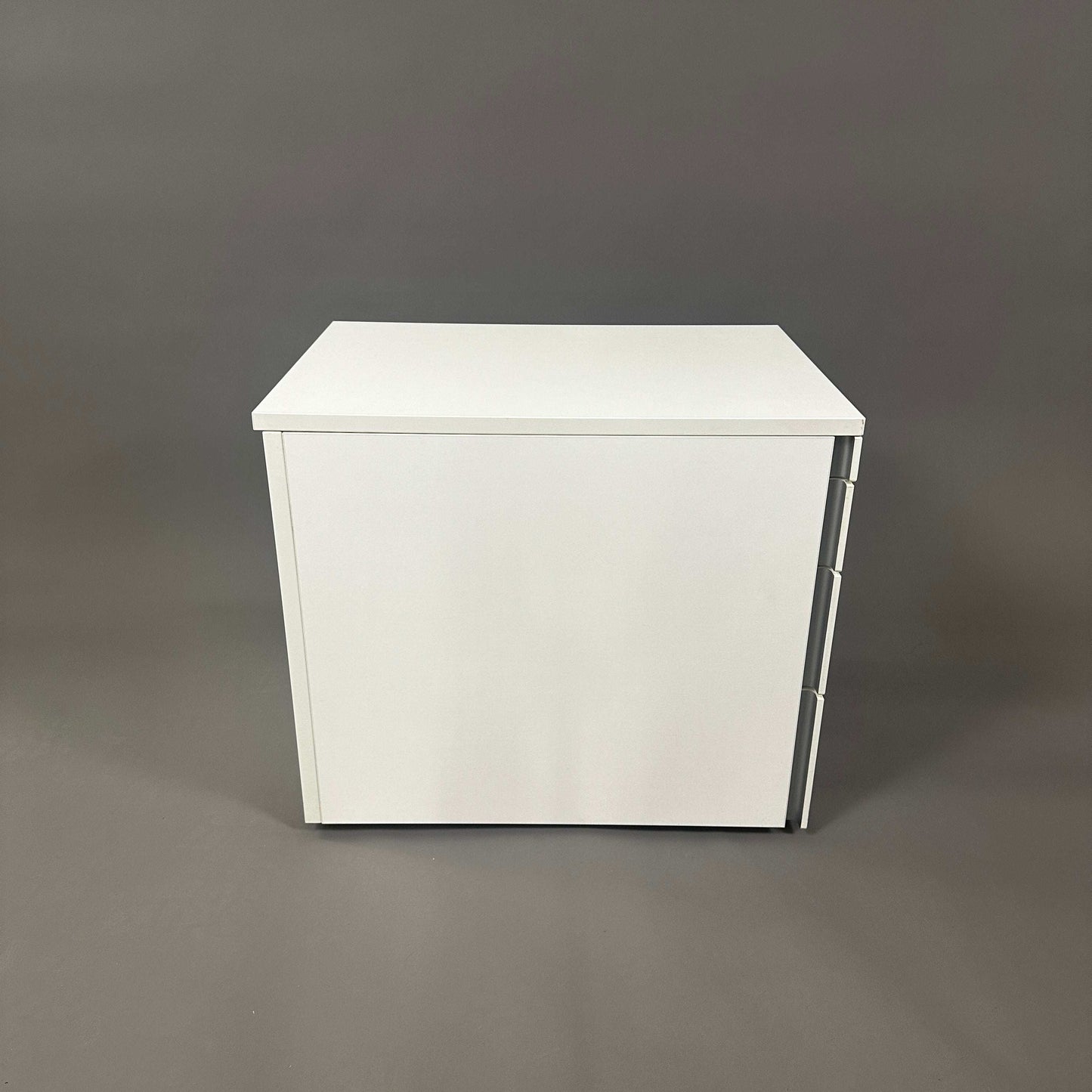 Kinnarps Rollcontainer weiß, abschließbar mit 4 Schubladen, Maße 52x42x60 cm