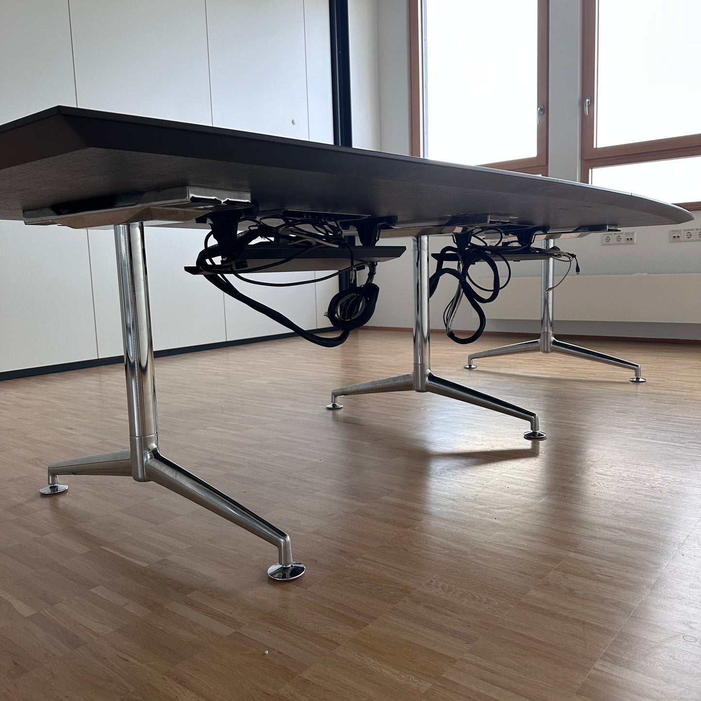 Brunner Fina Conference Tisch 400x140 Eiche gebeizt