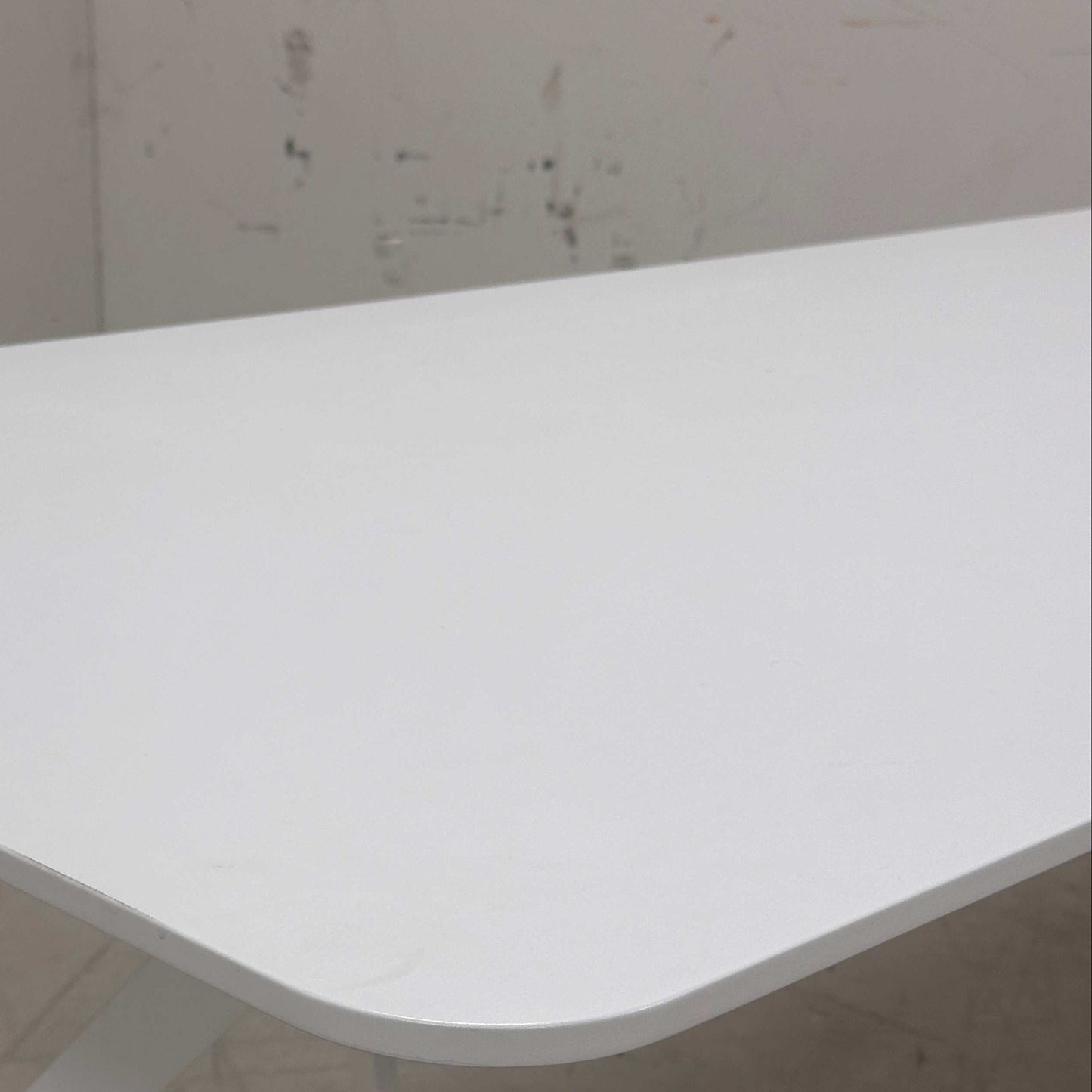 Renz Star Konferenztisch 200x90cm weiß / chrom