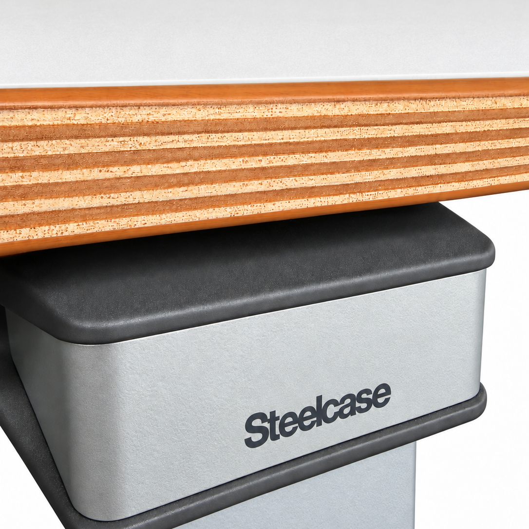 Steelcase Schreibtisch 180x90cm elektrisch höhenverstellbar