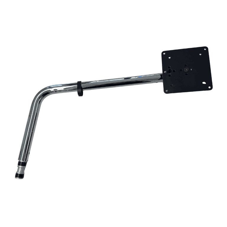 USM Haller Bildschirmarm monitor arm suitable for USM Haller Kitos tables in chrome finish