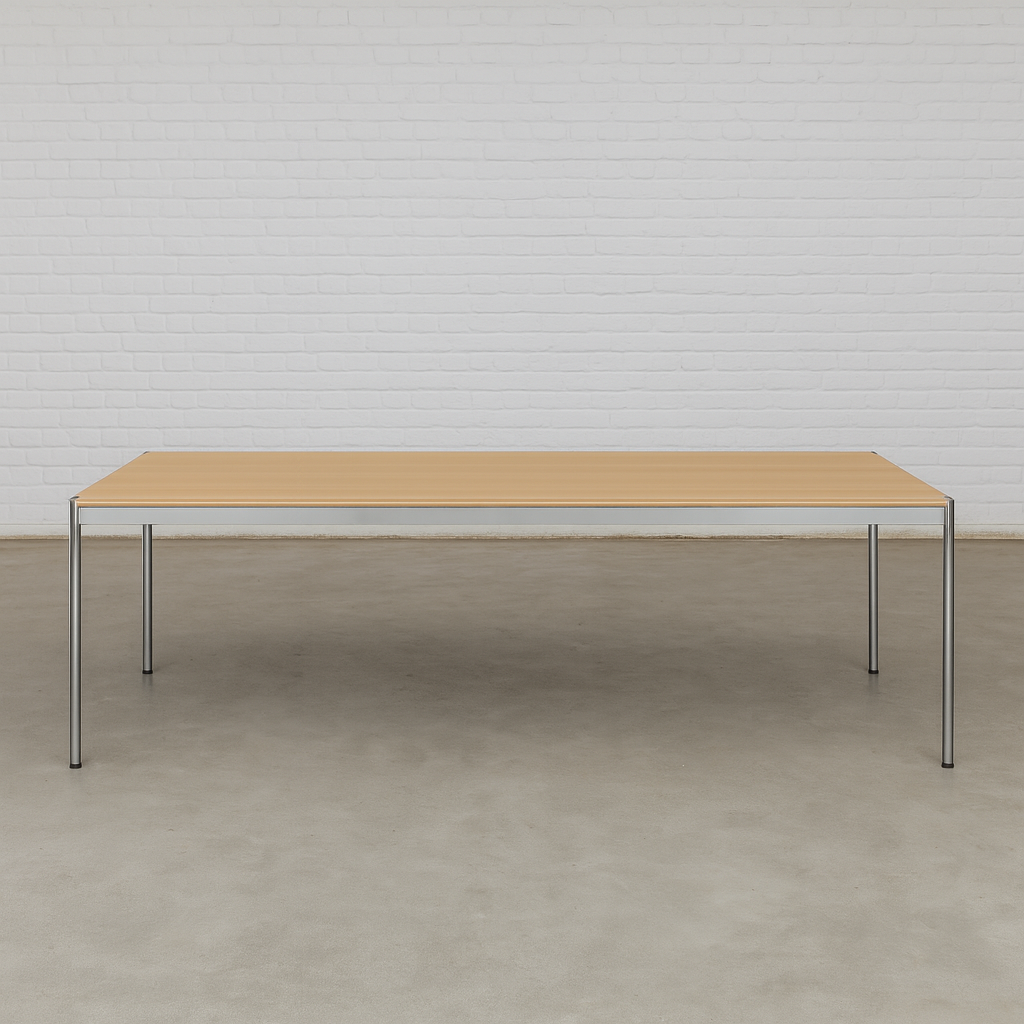 USM Haller Tisch 300x100cm Buche