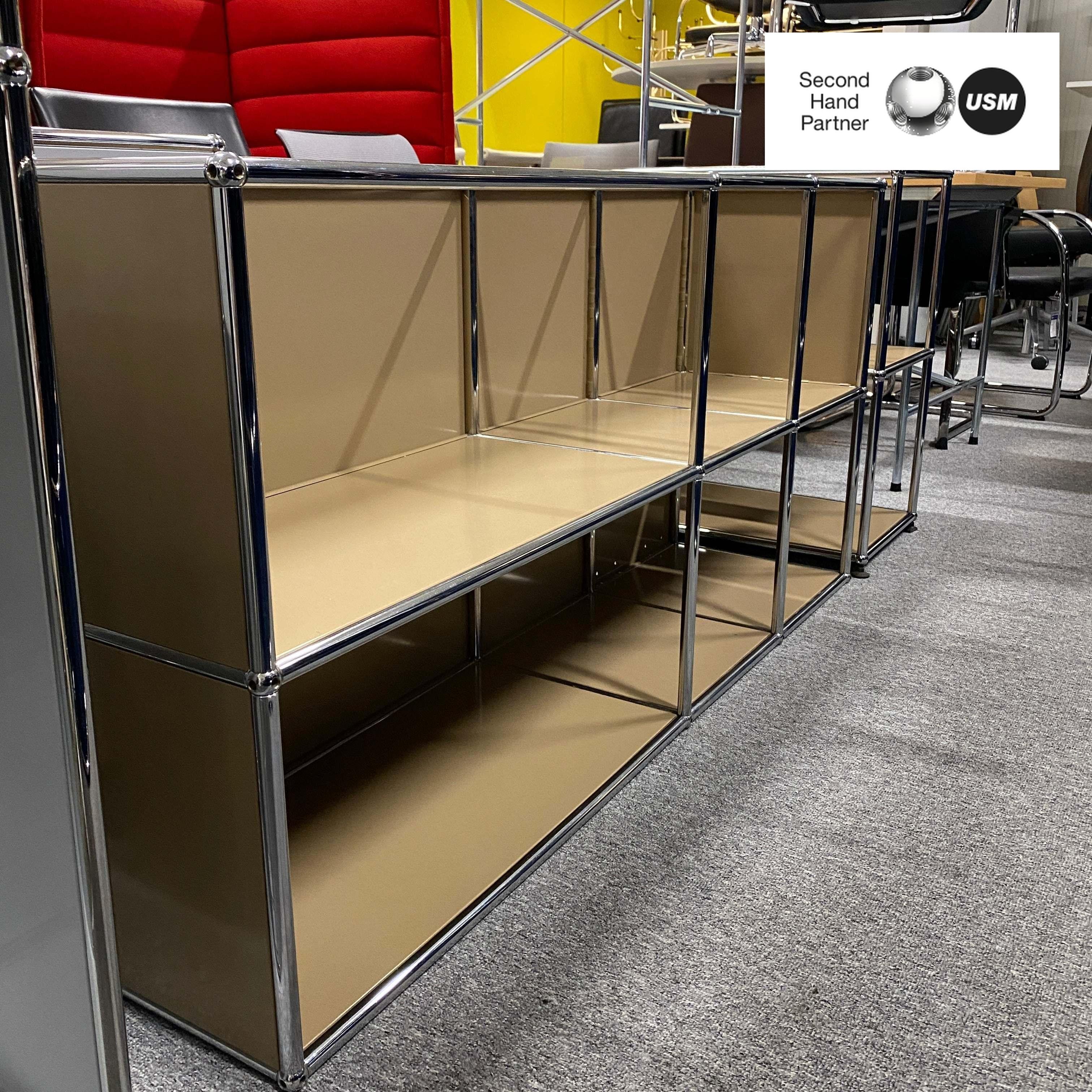 USM Haller | Sideboard beige | 3x2 offen | Maße 75+35+35 cm ...