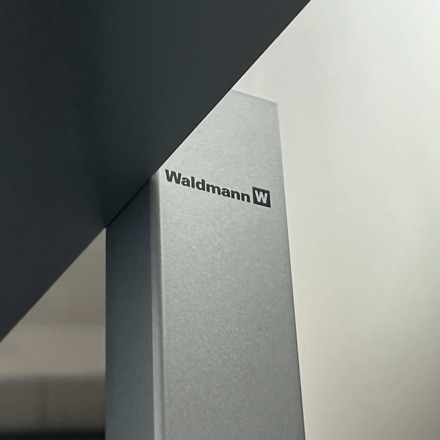 Waldmann Lavigo LED silver floor lamp with integrated motion and daylight sensor, 85W, 12400 lumens, 4000K color temperature