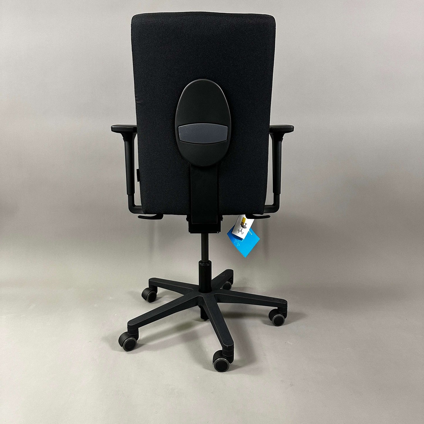 Ergonomic black Westaro Enjoy office chair with adjustable armrests, height, and backrest for long workdays