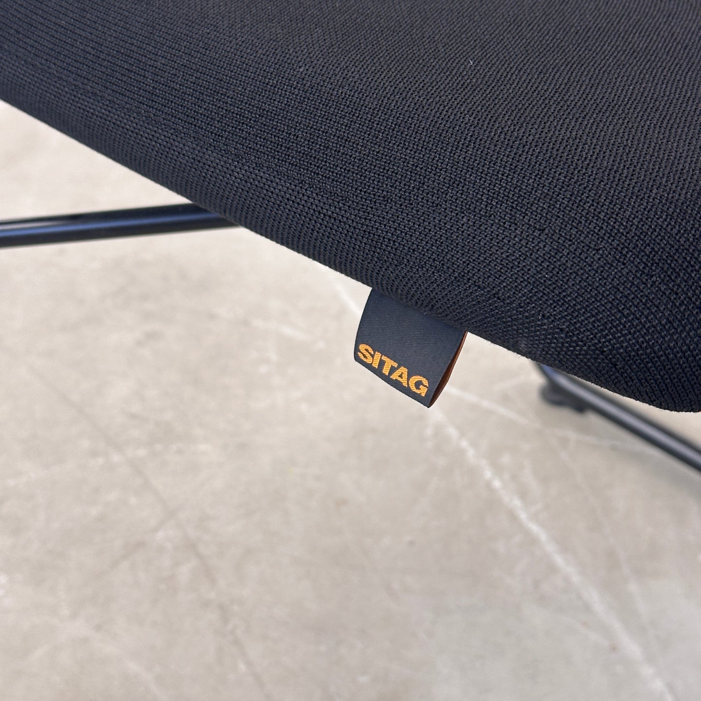 Sitag Strato-Sit Stoff schwarz