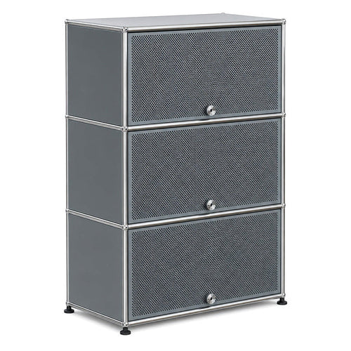 USM Haller Highboard 1x3 Mittelgrau