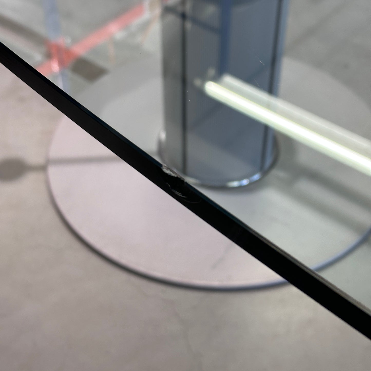 Konferenztisch Glas 320x135