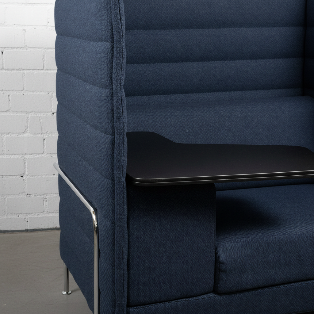 Vitra Alcove Highback Work dunkelblau