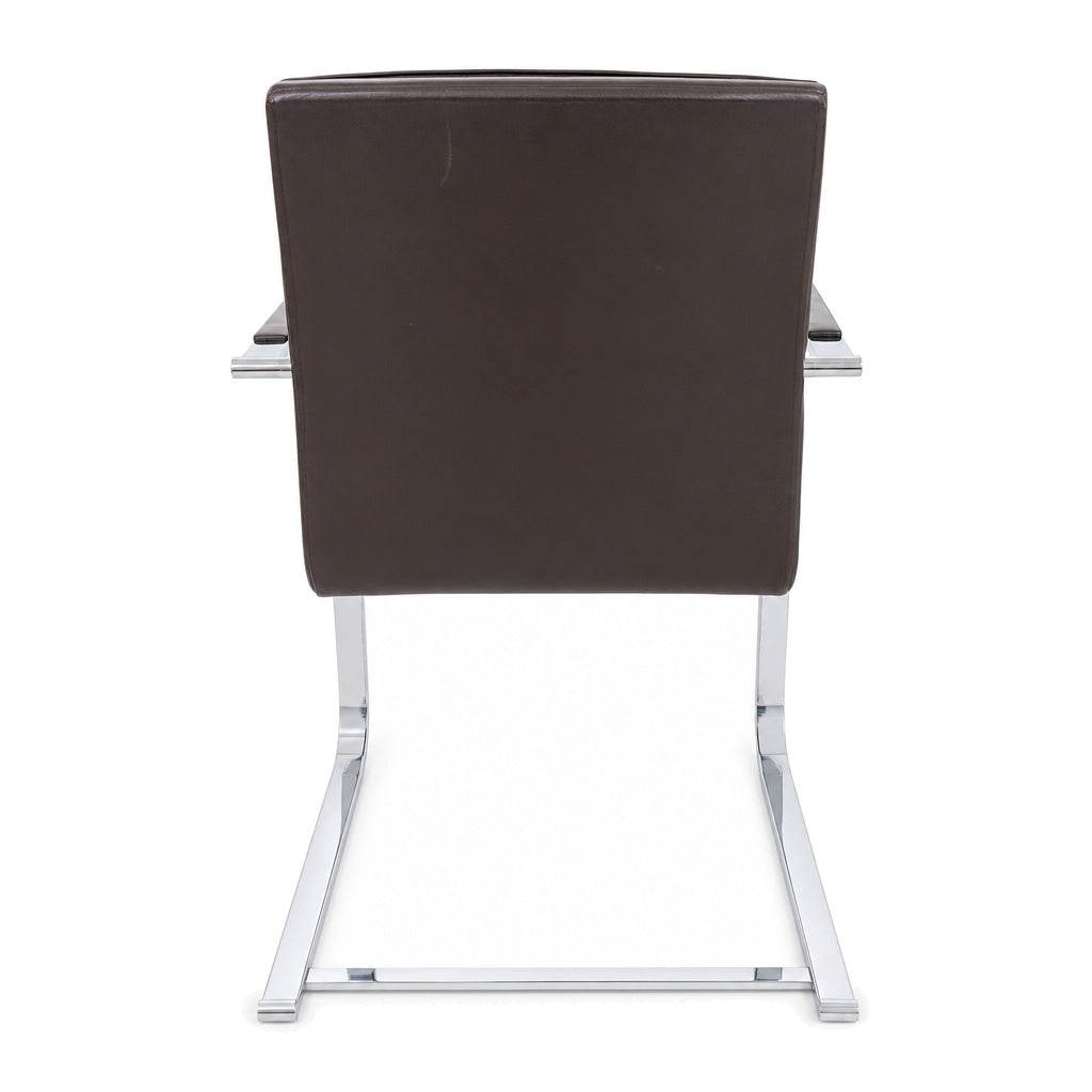 SITAG Freischwinger Leder braun