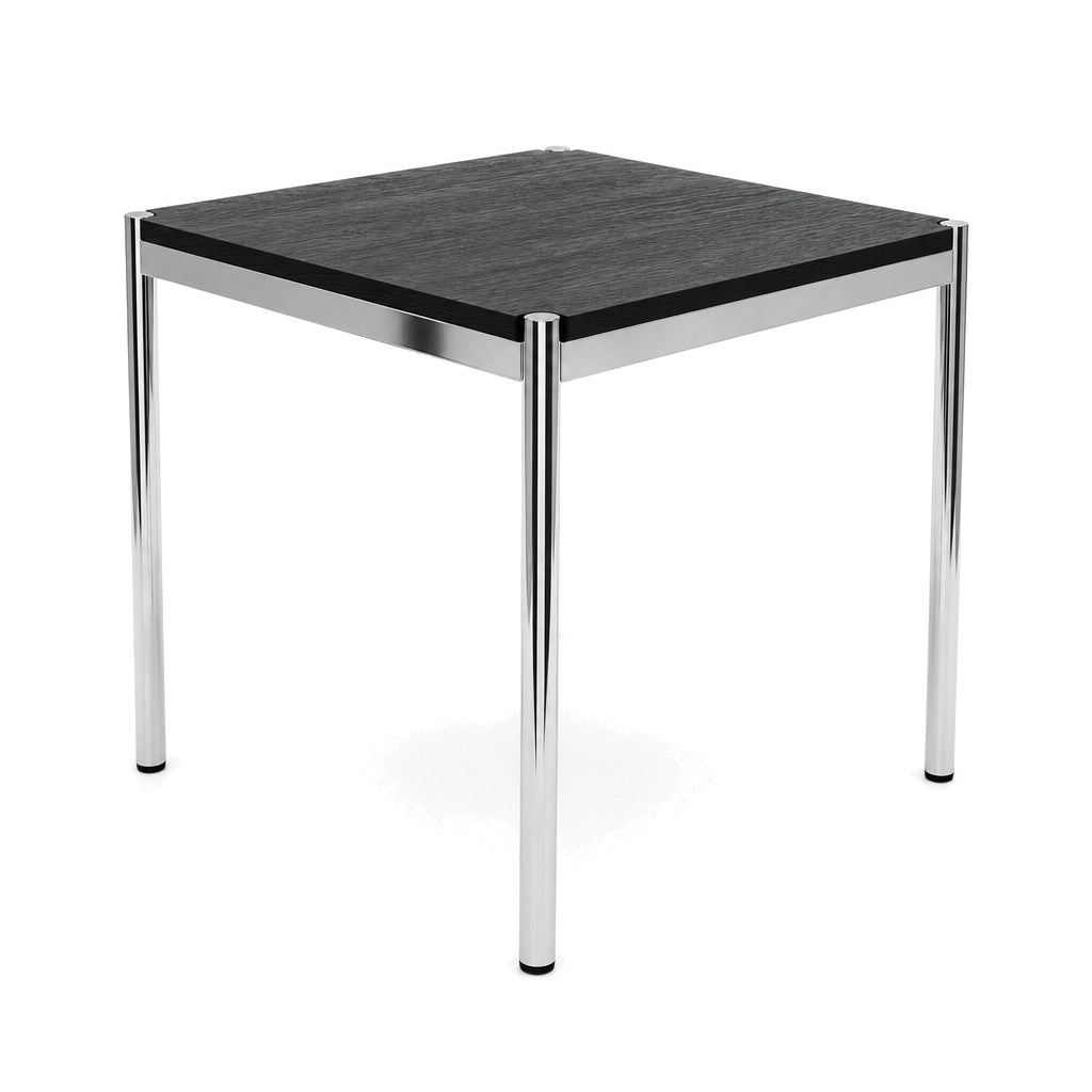 USM Haller Tisch Eiche schwarz 70x70cm
