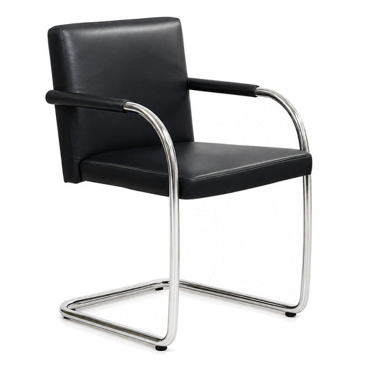 Vitra Visasoft Leder schwarz