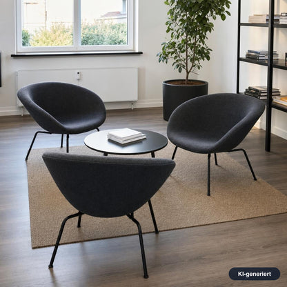Fritz Hansen Vintage Pot Loungesessel