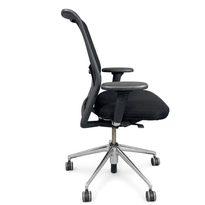 Vitra ID Mesh schwarz / Chrom