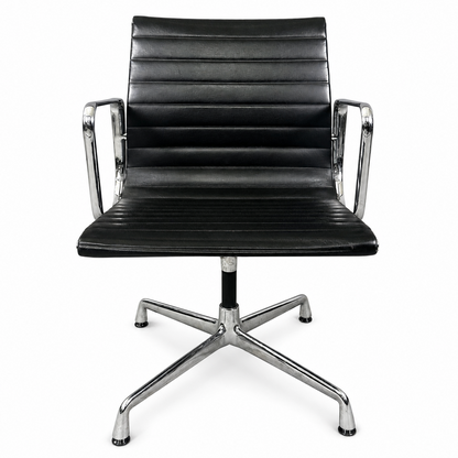 Vitra EA 108 Leder schwarz