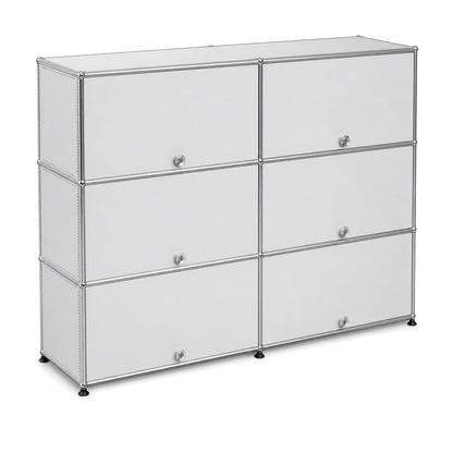 USM Haller Highboard 2x3 Lichtgrau