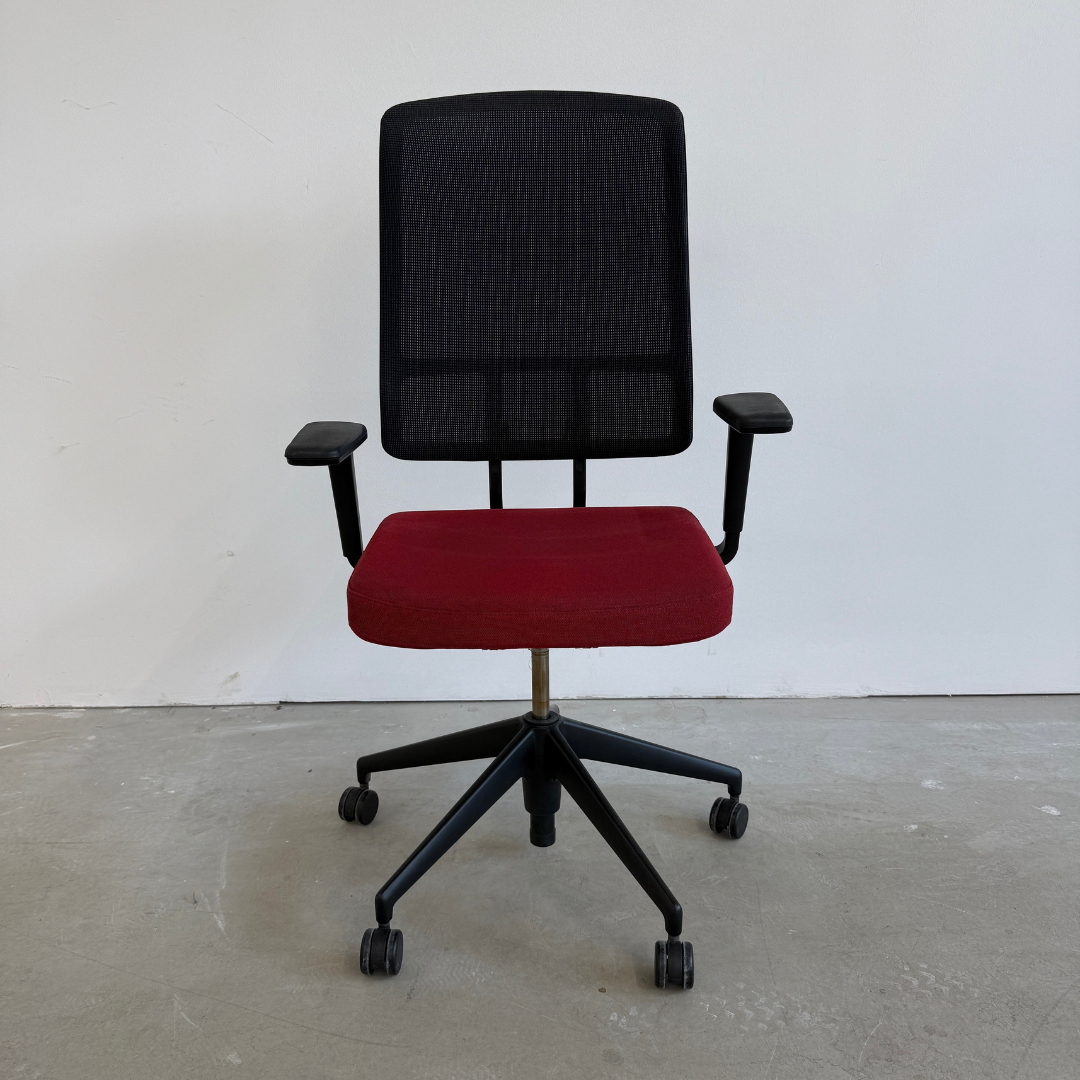 Vitra AM Chair schwarz/rot