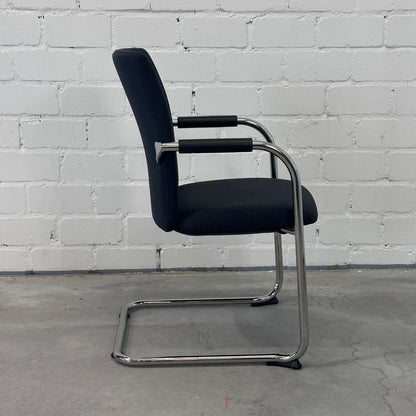 Dauphin Teo 2 / 38 Freischwinger anthrazitgrau