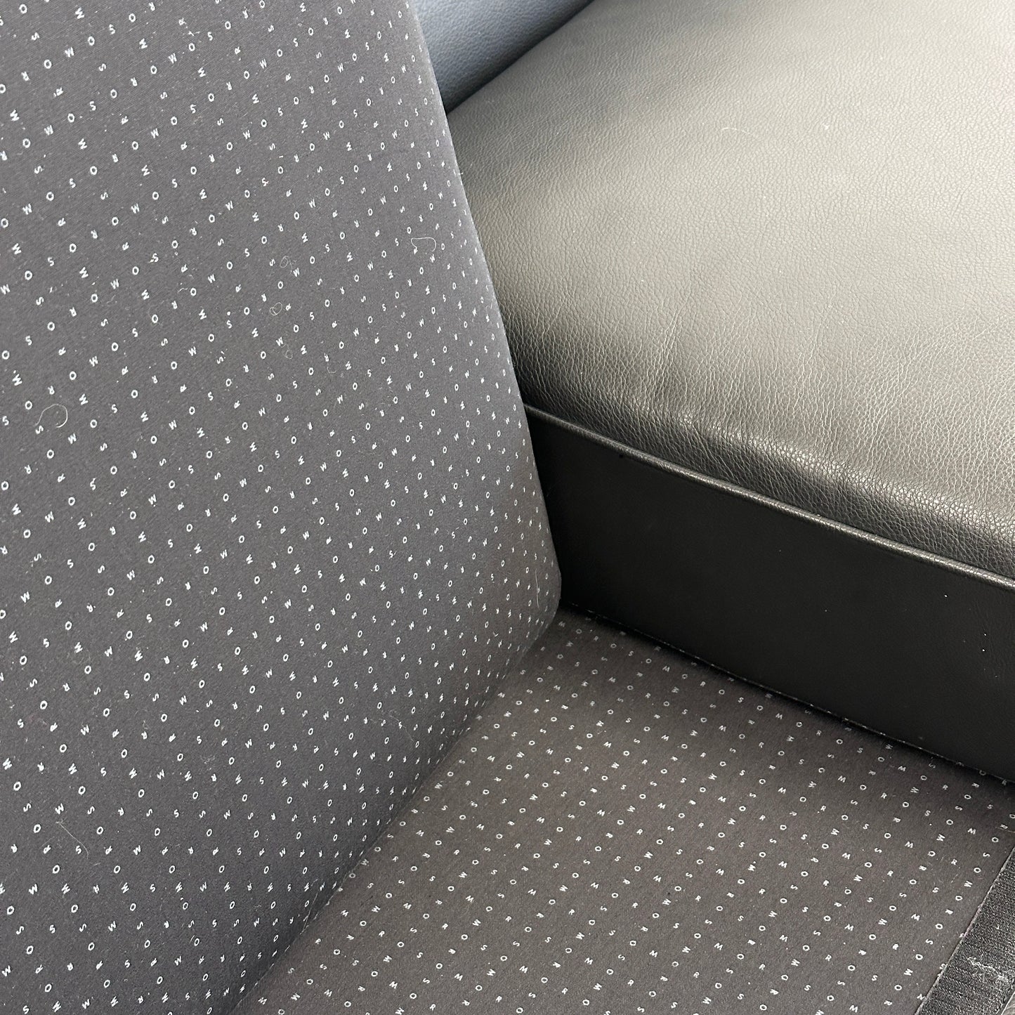 Moroso 3-Sitzer Steel Leder schwarz