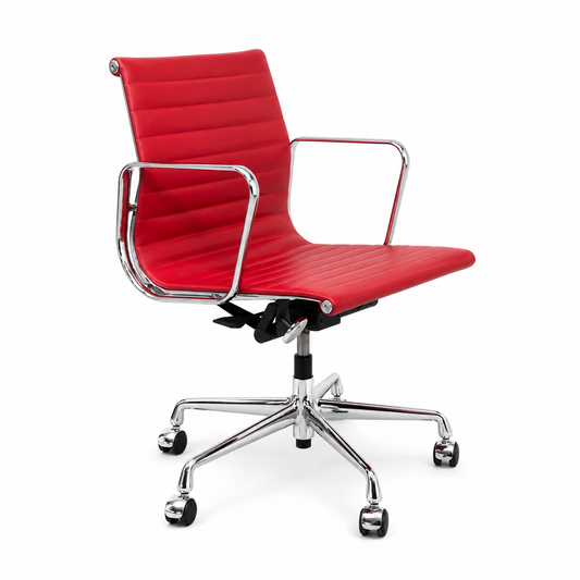 Vitra EA 117 Leder rot